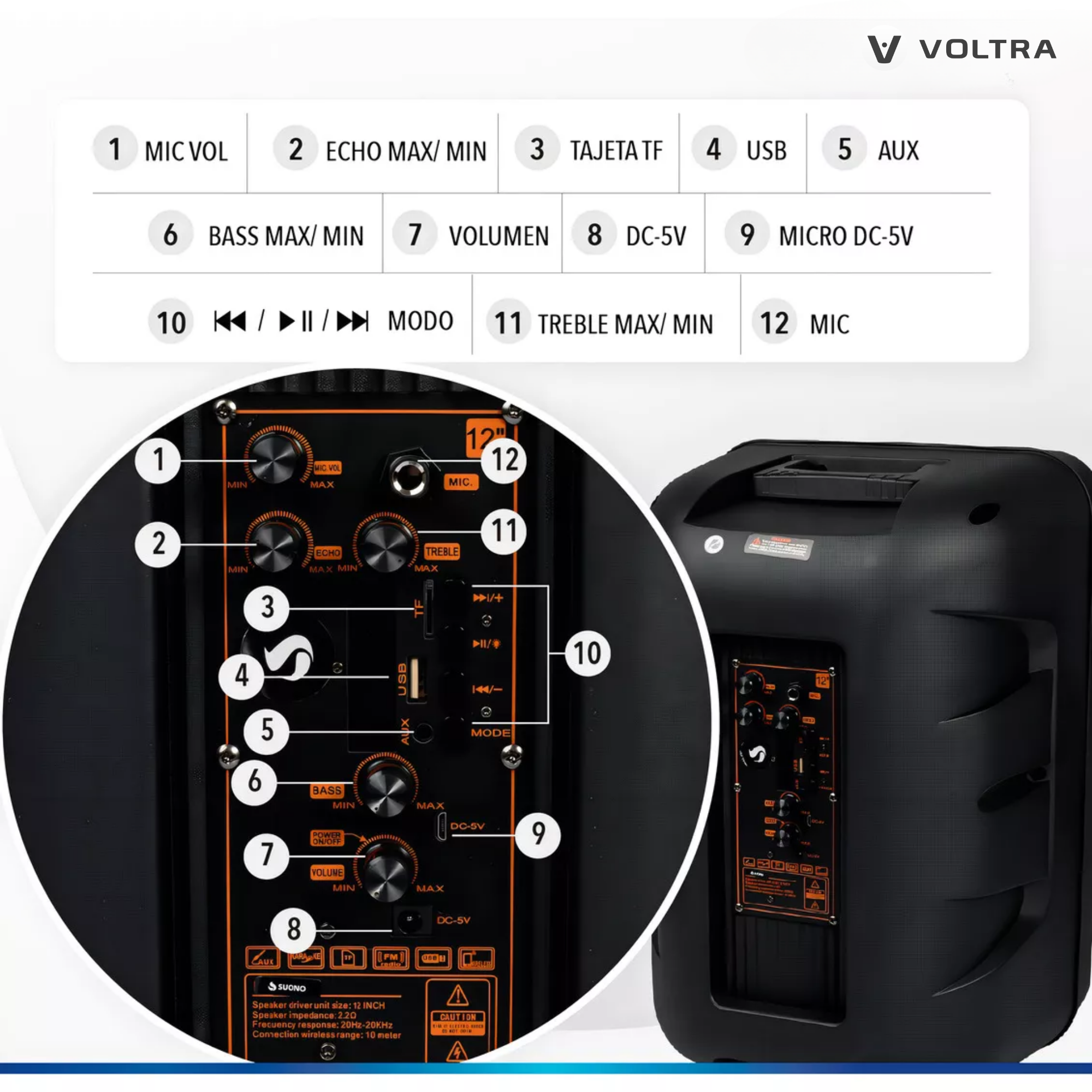 Parlante Voltra - Imagen 2